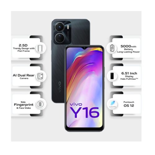 Vivo Y16 Mobile Phone ( 4G , 4GB , 128GB )