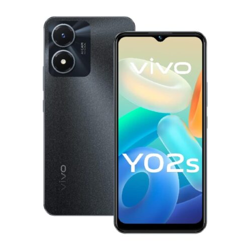 Vivo Y02S Mobile Phone (4G, 3GB, 32GB) Flourite black